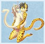  &hearts; anthro anus blue_eyes cheetah chega couple duo eye_contact feline female green_eyes latifa leg_wrap lion male mammal nude penetration penis pussy sex stand_and_carry_position standing straight vaginal vaginal_penetration vexxy 