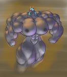  big_breasts big_muscles black_nipples breasts equine female horse huge_breasts hyper hyper_muscles komari mammal muscles muscular_female nipples nude solo unknown_artist 