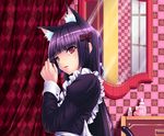  animal_ears black_hair catgirl gokou_ruri long_hair mizutsuki_rei ore_no_imouto_ga_konna_ni_kawaii_wake_ga_nai purple_eyes tail tears 