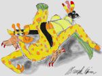  cartoon_network female giraffe ingrid_giraffe joldcat6 lesbian lupe_toucan my_gym_partner&#039;s_a_monkey sex toucan tribadism 