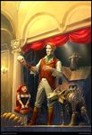  fantasy halfling hamlet kuznia_gier little_red_riding_hood mammal mechanic stage steampunk theatre troll wolf wolsung_(rpg) 