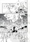  cirno comic daiyousei doll doujinshi greyscale highres kirisame_marisa monochrome morino_hon multiple_girls scan shanghai_doll touhou translated 