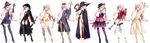  book cape cat circlet costume_chart fingerless_gloves gloves hat kawata_hisashi long_hair lucy_maria_misora naked_cape navel pink_hair staff to_heart_2 to_heart_2_dungeon_travelers wand weapon 
