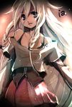  bad_id bad_pixiv_id bare_shoulders blonde_hair blue_eyes braid character_name ia_(vocaloid) long_hair looking_at_viewer off_shoulder sketch skirt solo twin_braids vocaloid yuuon_kukku 