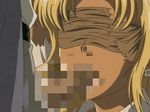  animated_gif blindfold blonde censored dark_skin earrings fellatio oral penis raep rasen_kairou screen_capture source_request tagme 