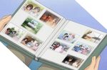  10_photos amagami birthday_cake centre_pages christmas_tree on_lap open_book paper_hat photo_album screen_capture snowman winter 