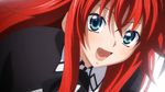  1girl absurdres ahoge blue_eyes highschool_dxd long_hair red_hair rias_gremory shitapai 