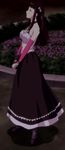  black_hair dress long_hair rosario+vampire toujou_ruby witch 