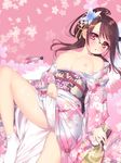  arima_senne breasts kashiwamochi_yomogi kimono megane nipples 