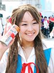  coffee cosplay hairpods neon_genesis_evangelion photo ryuuge sailor sailor_uniform school_uniform serafuku soryu_asuka_langley twintails 