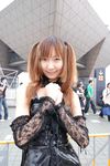  amane_misa cosplay death_note detached_sleeves dress highres iwazaki_rinka lace photo twintails 