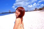 beach bikini_top ocean photo takigawa_hanako 