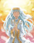  :d bad_id bad_pixiv_id closed_eyes cross cross_necklace feathers habit index jewelry kinomukumama long_hair necklace nun open_mouth praying silver_hair smile solo to_aru_majutsu_no_index tongue 