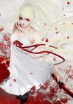  flower katana kiss-shot_acerola-orion_heart-under-blade monogatari_(series) nisemonogatari red_eyes solo sun_dou sword weapon 