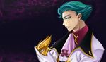  1boy artist_request code_geass face green_eyes green_hair jeremiah_gottwald male male_focus solo source_request source_requestorange_eyes 