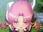  blush censored dragon_quest dragon_quest_dai_no_daibouken fellatio holy_inn maam oral pink_hair 