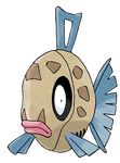  feebas game_freak lowres nintendo no_humans official_art pokemon pokemon_(game) pokemon_rse pokemon_ruby_and_sapphire sugimori_ken 