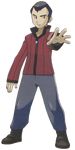  game_freak gym_leader male male_focus nintendo official_art pokemon pokemon_(game) pokemon_rse pokemon_ruby_and_sapphire senri_(pokemon) sugimori_ken 