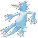  golduck lowres no_humans official_art pokemon pokemon_(game) pokemon_blue pokemon_red_and_green pokemon_rgby pokemon_yellow sugimori_ken 