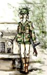  africa army conco girl helmet military moe thompson_gun uniform 