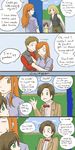  4koma amy_pond doctor_who eleventh_doctor father_and_son if_they_mated jako mother_and_daughter river_song rory_williams spoilers the_doctor 