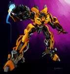  1boy bumblebee bumblee ciba male male_focus no_humans robot shiba_(berryeater) solo transformers transformers_(film) 