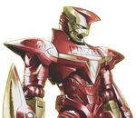  1boy armor bodysuit bust ciba iron_man male manly marvel solo tiger_&amp;_bunny tony_stark 