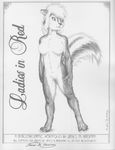  black_and_white claws english_text female fur greyscale hair james_m_hardiman lori_(jmh) mammal monochrome nude paws pussy skunk solo standing text white_hair 