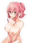  :p bad_id bad_pixiv_id blush breasts cum cum_in_mouth cum_on_body cum_on_breasts cum_on_tongue cum_on_upper_body green_eyes huge_breasts midorikawa_you navel nipples nude original pink_hair short_hair simple_background smile solo tongue tongue_out twintails white_background 