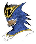  adapted_costume brown_eyes facial_hair mahito_(tranjistor) male_focus mask portrait power_armor power_suit solo stubble superhero tiger_&amp;_bunny wild_tiger 