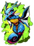  highres kingdra no_humans pokemon pokemon_(creature) sido_(slipknot) solo transparent_background 