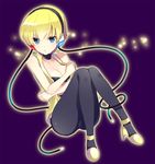  bad_id bad_pixiv_id blonde_hair blue_eyes breasts choker cleavage gym_leader headphones high_heels kamitsure_(pokemon) medium_breasts nakayama_miyuki pantyhose pokemon pokemon_(game) pokemon_bw shoes short_hair solo 