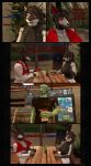 3d_(artwork) 5_fingers absurd_res amelia_(petruz) android anthro apron bartender bench beverage bottomwear cafe canid canine canis clothed clothed_anthro clothed_female clothed_male clothing coat coffee_shop comic cybernetics cyborg detailed_background dialogue digital_media_(artwork) duo english_text female fingers food fur furniture grass green_body green_eyes green_scales green_skin grey_body grey_fur grey_hair group hair half_clothed happy hi_res huge_filesize humanoid_hands inside jackal long_hair machine male mammal multicolored_body multicolored_fur notebook pants park plant red_eyes reptile robot scales scalie shirt short_hair snake snake_(petruz) solo table text topwear tree trio unauthorized_life white_body white_fur xpasha122x