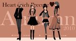  boots character_name copyright_name english fashion hair_ornament hair_up hanasaki_tsubomi heart heartcatch_precure! highres iceykm jewelry kurumi_erika long_hair multiple_girls myoudouin_itsuki pantyhose precure scarf shirt short_hair skirt thighhighs tsukikage_yuri twintails 