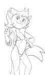 2025 4_fingers alternate_species anthro arms_bent bent_leg bikini bikini_thong bikini_top biped black_and_white brattina_stoneheart_(pound_puppies) button_(fastener) claws clothed clothed_anthro clothed_female clothing coat curved_eyebrows dbaru digital_drawing_(artwork) digital_media_(artwork) domestic_cat eyebrows eyelashes felid feline felis female finger_claws fingers flat_chested furrification hair hand_on_hip hand_on_own_hip hi_res humanoid_hands iris long_eyelashes mammal messy_hair monochrome mouth_closed no_pupils open_clothing open_coat open_topwear open_trenchcoat pinup pointy_ears portrait pose pound_puppies pound_puppies_(1986) prick_ears short_hair sketch skimpy skimpy_bikini skimpy_swimwear smile smiling_at_viewer smirk smirking_at_viewer snout solo standing swimwear tail thin_eyebrows three-quarter_portrait three-quarter_view topwear trenchcoat two-piece_swimsuit whisker_spots whiskers
