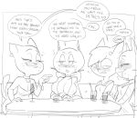 2025 4_fingers alcohol anthro arms_bent asking asking_another bare_shoulders beverage big_breasts big_ears big_eyes big_nipples biped black_and_white black_text blush blush_lines bodily_fluids border bow_(feature) breast_size_difference breasts bubble buzzing cartoon_network champagne_glass cheek_tuft cleavage clothed clothed_anthro clothed_female clothing cocktail_dress collar collar_tag container crossover cup curved_eyebrows curvy_figure dbaru delia_(ajmarekart) dialogue digital_drawing_(artwork) digital_media_(artwork) domestic_cat dress drinking_glass drooling drunk drunk_bubble ear_piercing ear_ring earpiece english_text evening_gown eyebrows eyelashes eyes_mostly_closed facial_markings facial_tuft felid feline felis female fingers fran_(litterbox_comics) freckled_face freckles fur fur_tuft furniture gesture glass glass_container glass_cup grin group half-closed_eyes hand_gesture hand_on_table hands_together head_markings head_tuft heart_after_text heart_symbol heavy_blush hi_res hidden_vibrator huge_breasts huge_nipples humanoid_hands humor inner_boob iris jewelry leaning leaning_forward litterbox_comics long_eyelashes looking_at_another looking_pleasured mammal markings mature_anthro mature_female medium_breasts moan monochrome mother_puss motion_lines motion_outline murphy_and_mitzi narrowed_eyes neck_bow necklace nicole_watterson nipple_outline nipples no_pupils on_sofa open_mouth outside_border piercing plunging_neckline pointy_ears prick_ears pseudo_hair question raised_finger raised_index_finger ring_piercing round_eyes saliva sex_toy shaking shot_glass sitting sitting_on_sofa sketch smile smiling_at_another sofa sound_effects speech_bubble striped_arms striped_body striped_face striped_fur stripes substance_intoxication sweat sweatdrop tabby_cat table tail talking_to_another teeth text text_with_heart the_amazing_world_of_gumball the_complex_adventures_of_eddie_puss thin_eyebrows three-quarter_view tuft vibrator whisker_markings white_border white_heart yes-no_question