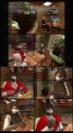 3d_(artwork) 5_fingers absurd_res amelia_(petruz) android anthro apron avian bartender bench beverage beverage_can bird bird_(petruz) blue_body blue_feathers bottomwear brown_body brown_fur brown_hair cafe canid canine canis clothed clothed_anthro clothed_female clothed_male clothing coat coffee_shop comic cybernetics cyborg dessert detailed_background dialogue digital_media_(artwork) doughnut drinking duo english_text feathering feathers female fingers food fur furniture grass green_body green_eyes green_scales green_skin grey_body grey_fur grey_hair group hair half_clothed hi_res huge_filesize humanoid_hands inside jackal long_hair machine male mammal multicolored_body multicolored_fur notebook pants park pastry plant rat_(petruz) red_eyes reptile robot sad scales scalie shirt short_hair snake snake_(petruz) soda solo striped_body stripes table text topwear tree trio unauthorized_life white_body white_fur xpasha122x