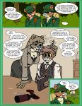 2024 3_fingers 3_panel_comic alcohol antenna_hair anthro backpack bear bedroom_eyes bent_over beverage big_breasts biped blue_nose blush blush_lines bodily_fluids book bottomwear breasts brown_body brown_fur bubble building claws cleavage clothed clothed_anthro clothed_female clothed_male clothing coat comic conker&#039;s_bad_fur_day detailed_background dialogue dress dresser drunk drunk_bubble duo ears_down ears_through_headwear english_text eves female fingers flashback fondling forest fur furniture grossed_out hair hand_on_table headgear headwear hi_res huge_breasts incestuous_temptation_(lore) inside looking_away male mammal military military_helmet military_uniform mother_(lore) mother_and_child_(lore) mother_and_son_(lore) muted_colors narrowed_eyes open_mouth orange_body orange_fur outside parent_(lore) parent_and_child_(lore) parent_and_son_(lore) pivoted_ears plant rareware seductive sharp_teeth shirt shrub simple_background smile son_(lore) speech_bubble substance_intoxication sweat sweatdrop table tan_body tan_fur tediz teeth temptation text topwear touching_hair tree trenchcoat uniform vase vest wine wine_bottle worried worried_face worried_look yellow_sclera