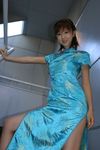  asian china_dress chinadress chinese_clothes dress highres hoshino_aki marshmallow photo qipao 