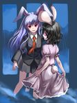  animal_ears bangs bunny_ears inaba_tewi mugishima_orie multiple_girls reisen_udongein_inaba touhou 