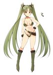  blush capcom green_hair horns long_hair monster_girl monster_hunter oota_yuuichi personification rathian twintails very_long_hair 