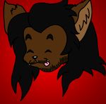  brown_fur canine chibi count_ramsely_von_olaf countramsely fangs fur hair headshot headshot_portrait male mammal portrait solo tongue tongue_out undead vampire were werewolf 