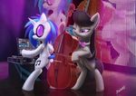  computer cutie_mark equine eyewear female feral friendship_is_magic glasses horn horse mammal musical_instrument musical_note my_little_pony nude octavia_(mlp) pony tavogdl turntable unicorn unknown_artist vinyl_scratch_(mlp) 