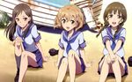  hanasaku_iroha matsumae_ohana oshimizu_nako seifuku tsurugi_minko 