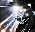  big_core danmaku epic gon435 gradius laser no_humans options planet space space_craft starfighter vic_viper 