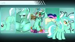  blush bonbon_(mlp) cum cutie_mark equine female feral friendship_is_magic hair hooves horn horse horsecock lesbian lyra_(mlp) lyra_heartstrings_(mlp) mammal multi-colored_hair my_little_pony penis pony pussy sex_toy solo spread_legs spreading unicorn wallpaper 