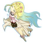  blonde_hair eyes_closed long_hair shirley_fennes shoes skirt tales_of_(series) tales_of_legendia 