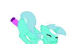  eyes_closed female feral friendship_is_magic hair hooves horn horse lyra_(mlp) lyra_heartstrings_(mlp) mammal multi-colored_hair my_little_pony pony sex_toy solo unicorn vibrator 