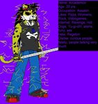  arcademon arcademonico cheetah furry long_hair sheet 