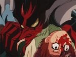  amon animated animated_gif blood child dead demon devilman eating fangs go_nagai guro vore 
